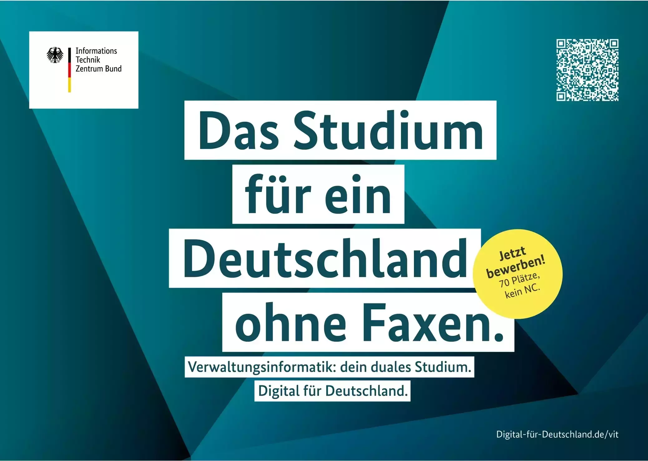 Das Studium für ein Deutschland ohne Faxen.